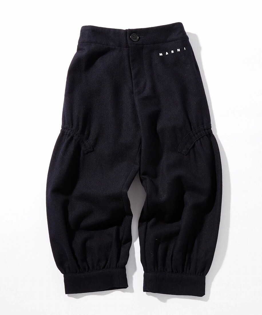 MARNI Kids & Junior ワンポイントブランドロゴロングスウェット