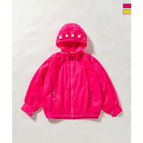 MARNI(マル二)Kids & Junior ジップアップナイロンフーディー 
