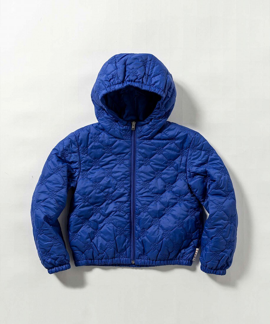 MARNI(マル二)Kids ＆ Junior キルティングジップアップフーディージャケット MARNI(マル二)Kids & Junior キルティングジップアップ
