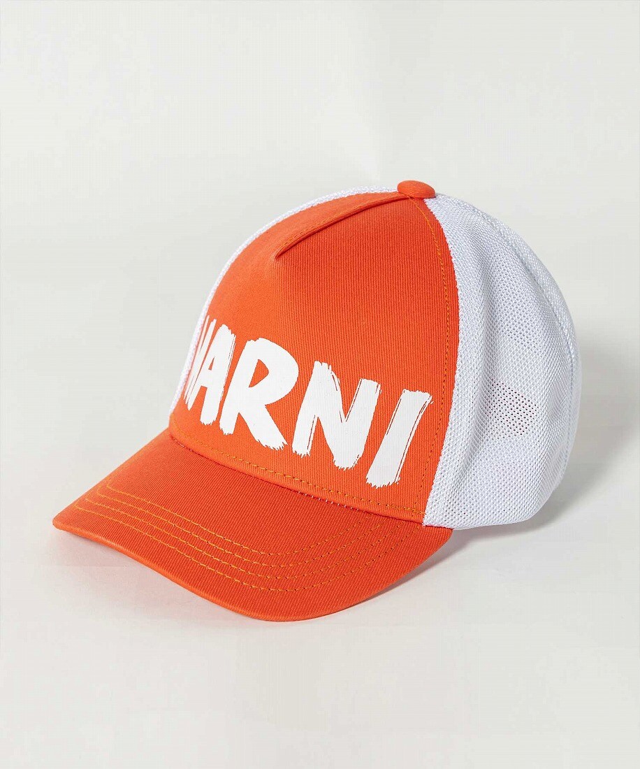 MARNI マルニ ロゴキャップ マルニ MARNI キャップ ブランド ロゴ