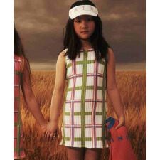 MARNI Kids & Junior チェックノースリーブワンピース