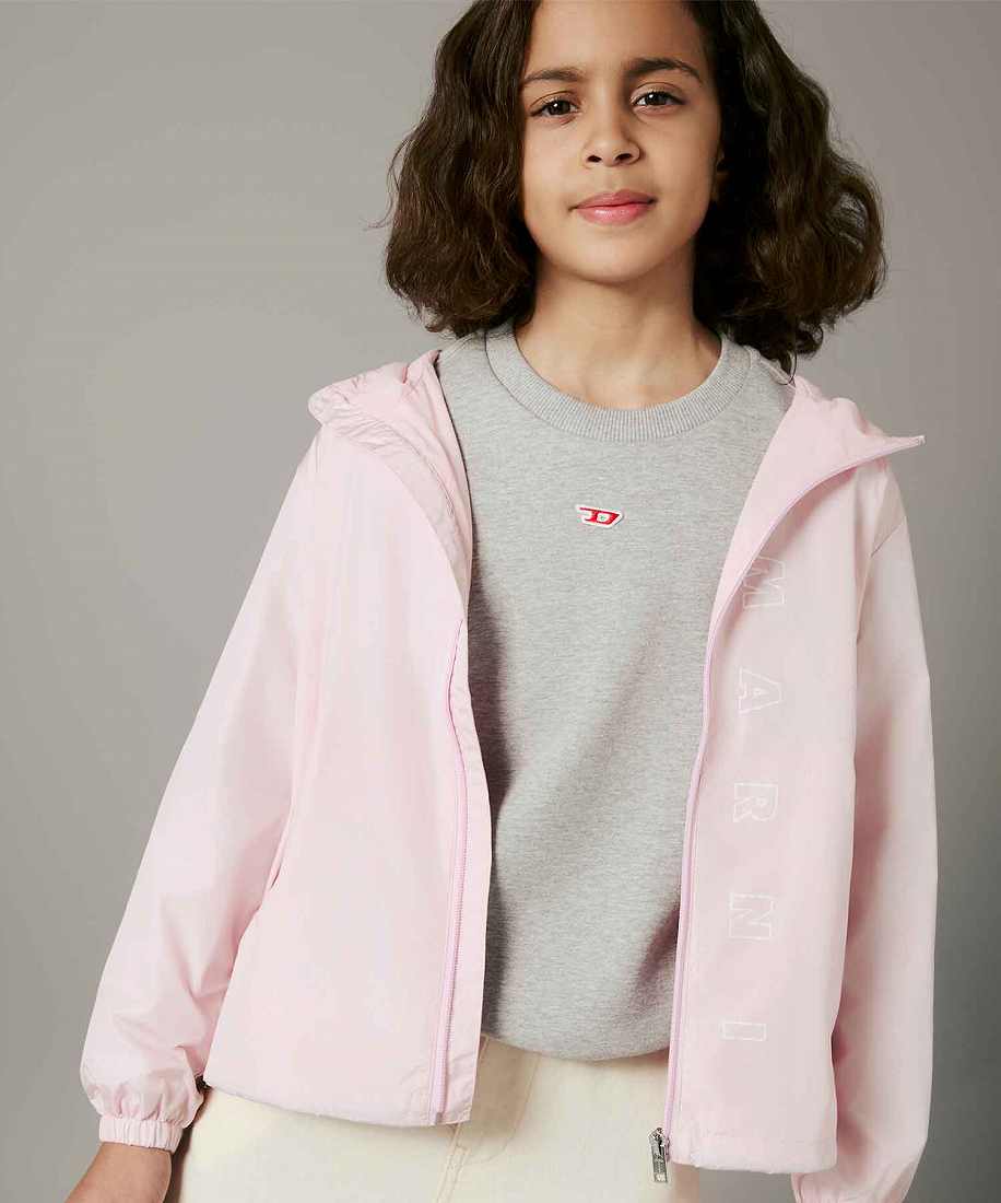 MARNI Kids & Junior ブランドロゴフードジャケット | マルニ(marni
