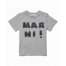 MARNI Baby ブランドロゴ半袖Tシャツカットソー