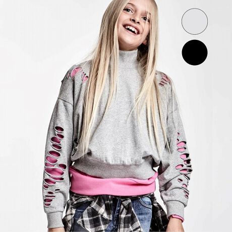 DIESEL(ディーゼル)Kids & Junior レディースロングスリーブハイネック 