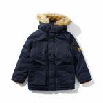 DIESEL(ディーゼル)Kids & Junior ボア付フーディーブルゾン/コート 