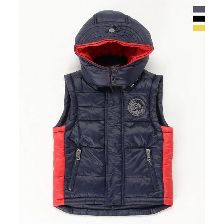 DIESEL Kids & Junior ダウン中綿ベストベストブルゾン | ディーゼル 
