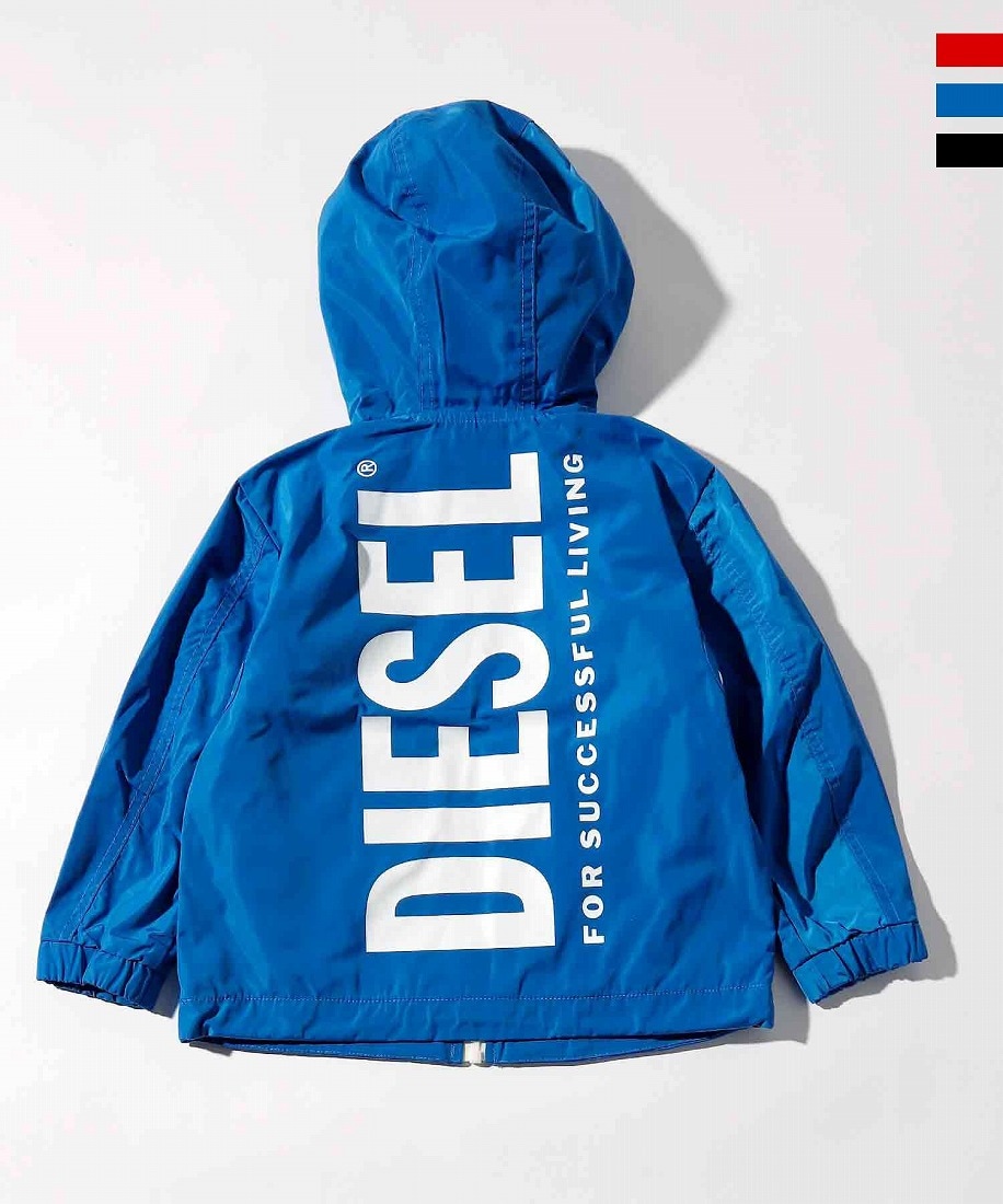 DIESEL Kids & Junior ジップアップフーディージャケットブルゾン | ディーゼル(DIESEL) | マルイウェブチャネル