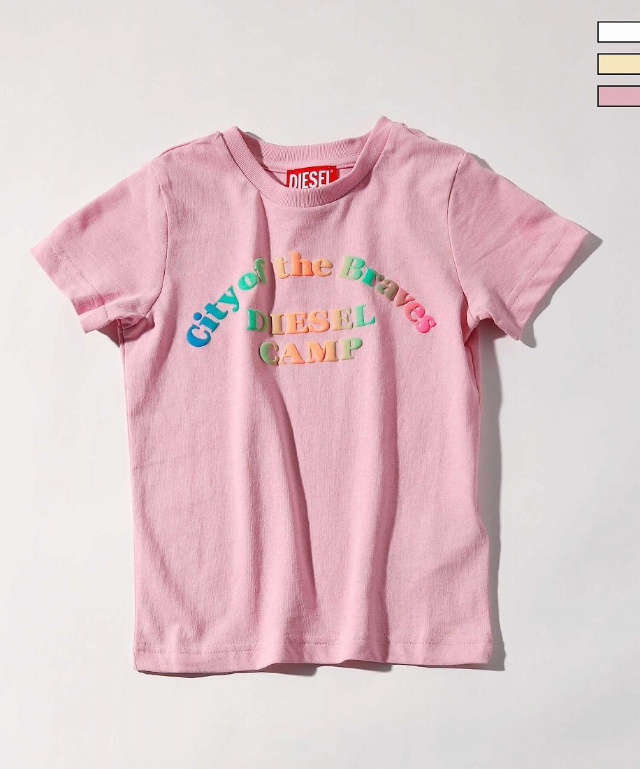 DIESEL Kids & Junior ブランドロゴ半袖Tシャツカットソー | ディーゼル(DIESEL) | マルイウェブチャネル