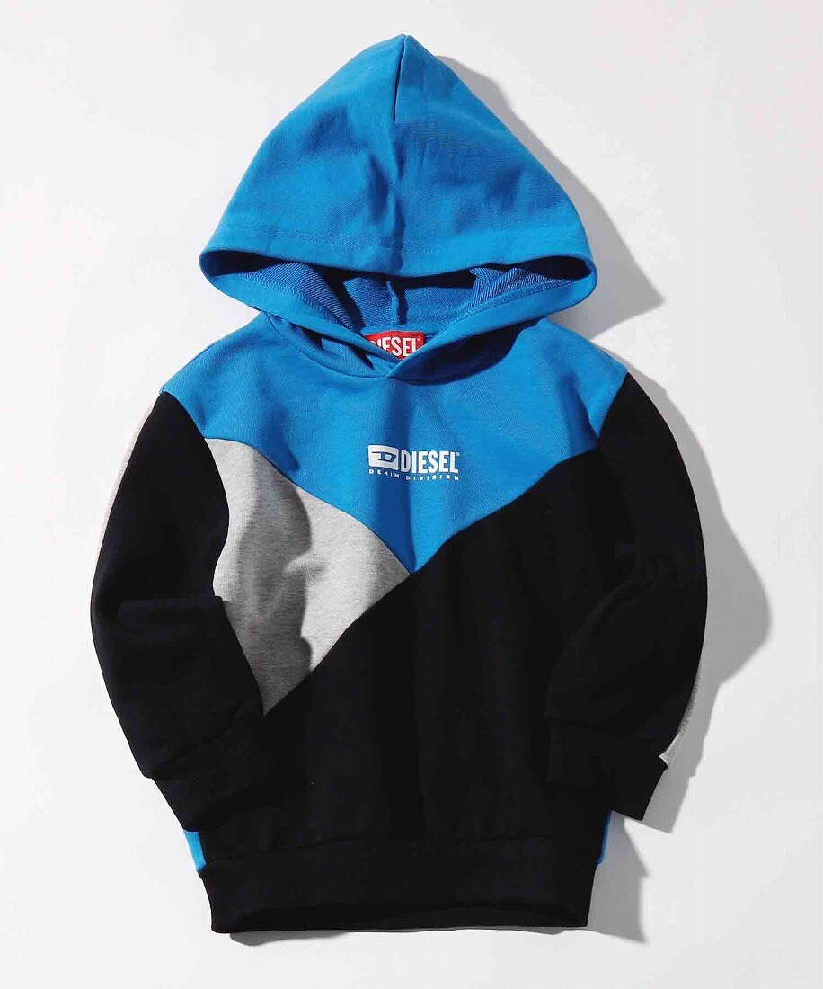 DIESEL Kids & Junior ブランドロゴフーディーパーカー | ディーゼル