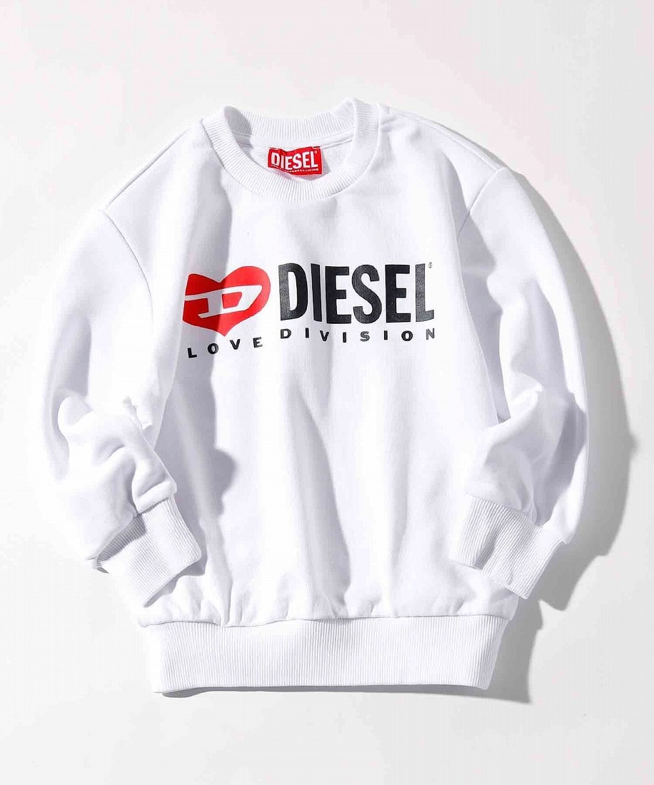 DIESEL Kids & Junior ブランドロゴ長袖スウェットプルオーバー | ディーゼル(DIESEL) | マルイウェブチャネル