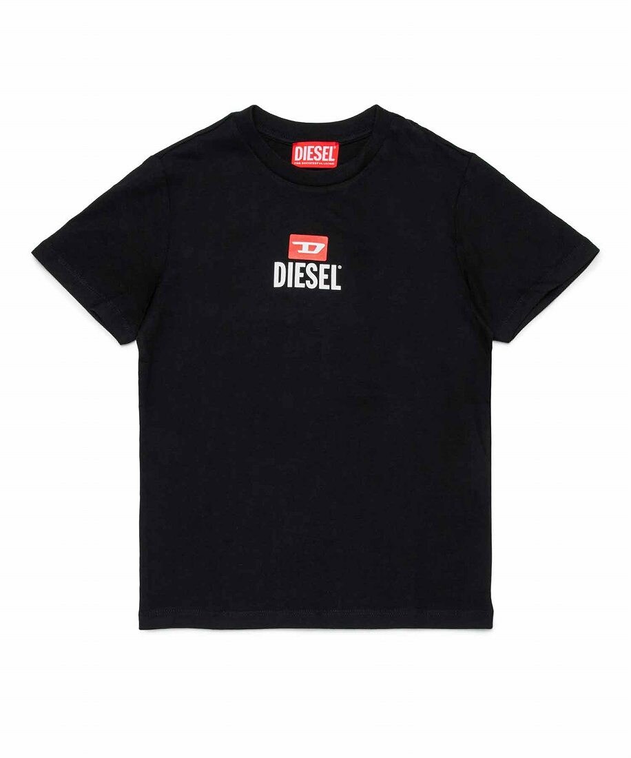 DIESEL Kids & Junior ブランドロゴ半袖Tシャツカットソー