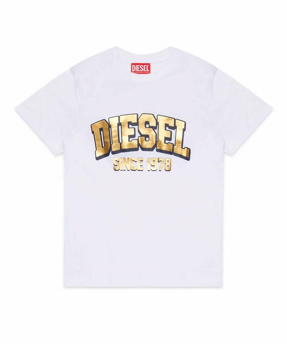 新品Mサイズ ディーゼル ブランドロゴ半袖Tシャツ DIESEL DIESEL ブランドロゴ半袖Tシャツカットソー | ディーゼル(DIESEL