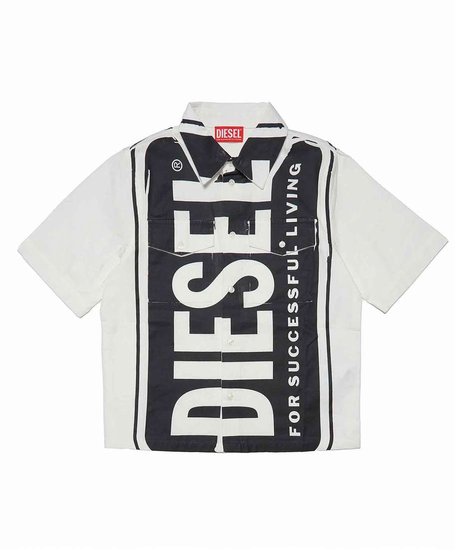 DIESEL(ディーゼル)Kids & Junior ブランドロゴ半袖シャツ
