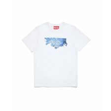 DIESEL(ディーゼル)Kids & Junior ブランドロゴ半袖Tシャツカットソー