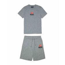 DIESEL ワンポイントブランドロゴ半袖Tシャツカットソー