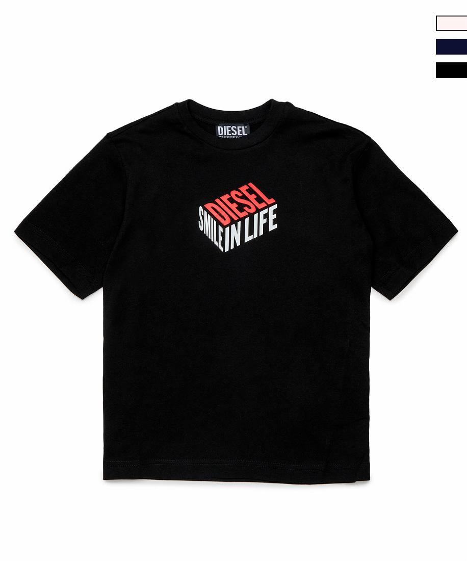 DIESEL ブランドロゴ半袖Tシャツカットソー | ディーゼル(DIESEL