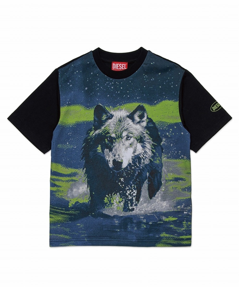 DIESEL グラフィックプリント半袖Tシャツカットソー | ディーゼル