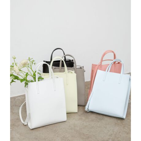 YAHKI for SALON】［選べる6色］別注マルチウェイ スクエアトート  