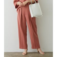 洗える！リネンライクタックパンツ | サロン アダム エ ロペ(SALON 