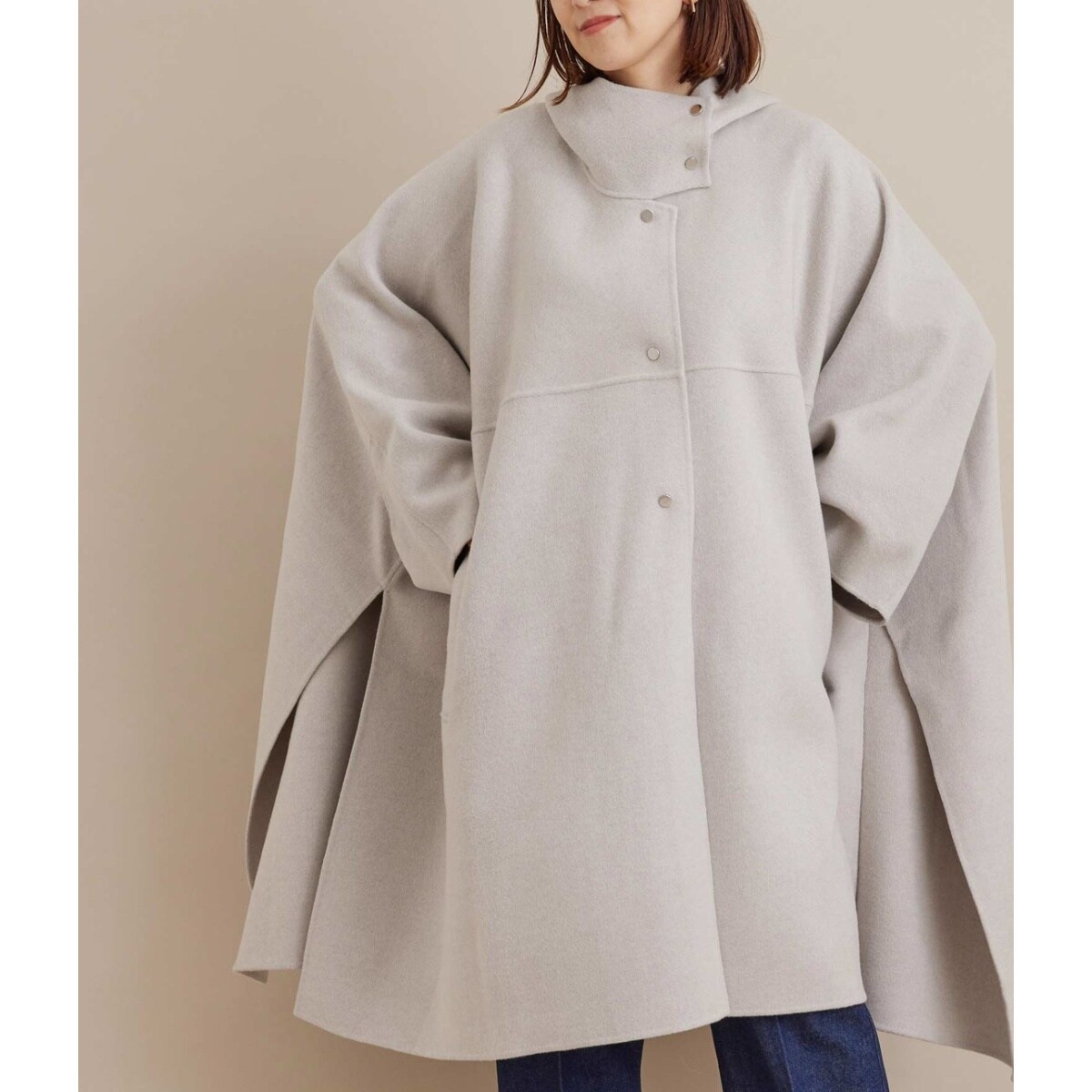 リバーポンチョコート | サロン アダム エ ロペ(SALON adam et rope