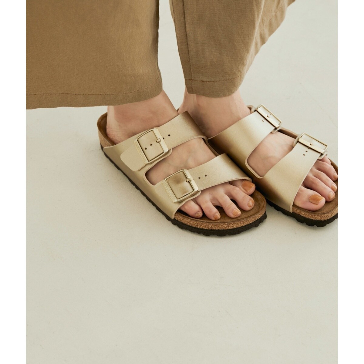 Birkenstock arizona gold discount