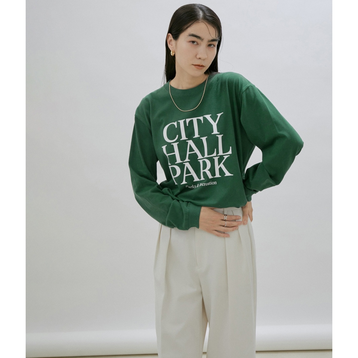 GOOD ROCK SPEED】NYC CITY HALL PARK ロングTシャツ | サロン アダム