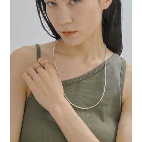 ERICKA NICOLAS BEGAY】ナバホパールネックレス 3mm60cm | サロン 