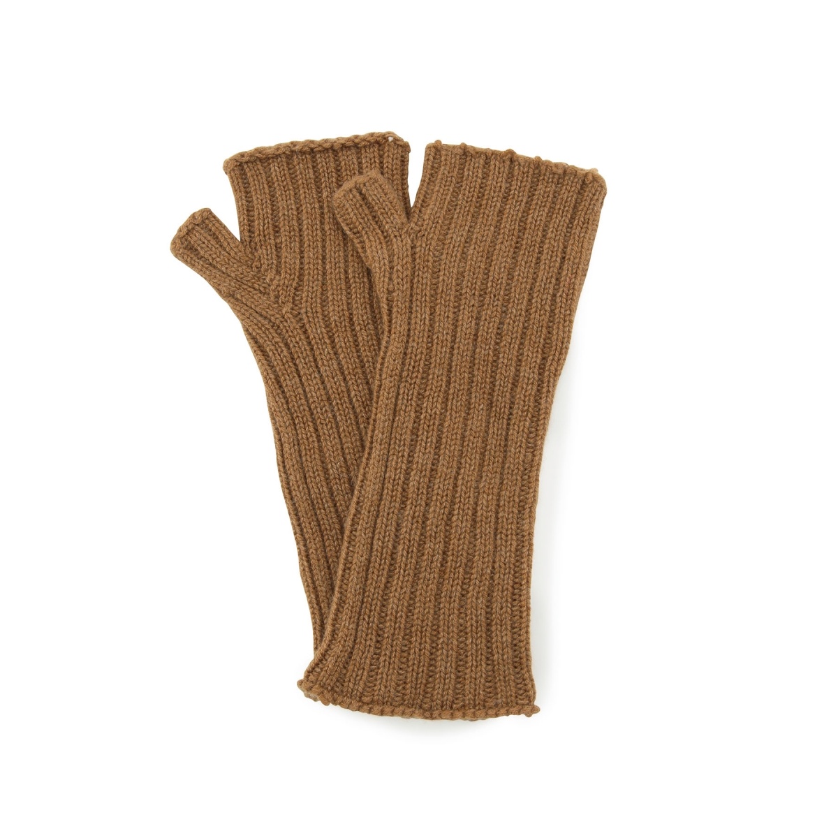 William Brunton（ウイリアムブラントン）】3ply RIB WRIST WARMER