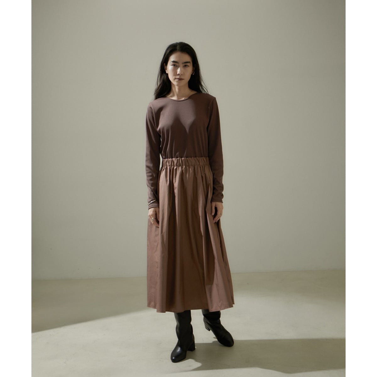 ドッキングフレアーワンピース | サロン アダム エ ロペ(SALON adam et