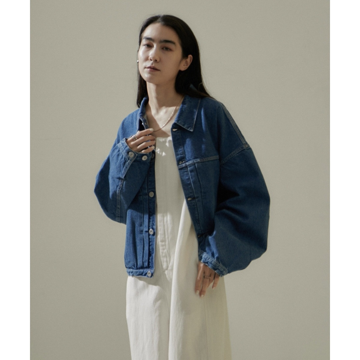 訳あり KURO（クロ）】DENSE DENIM JACKET | サロン アダム エ ロペ ジャケット・アウター