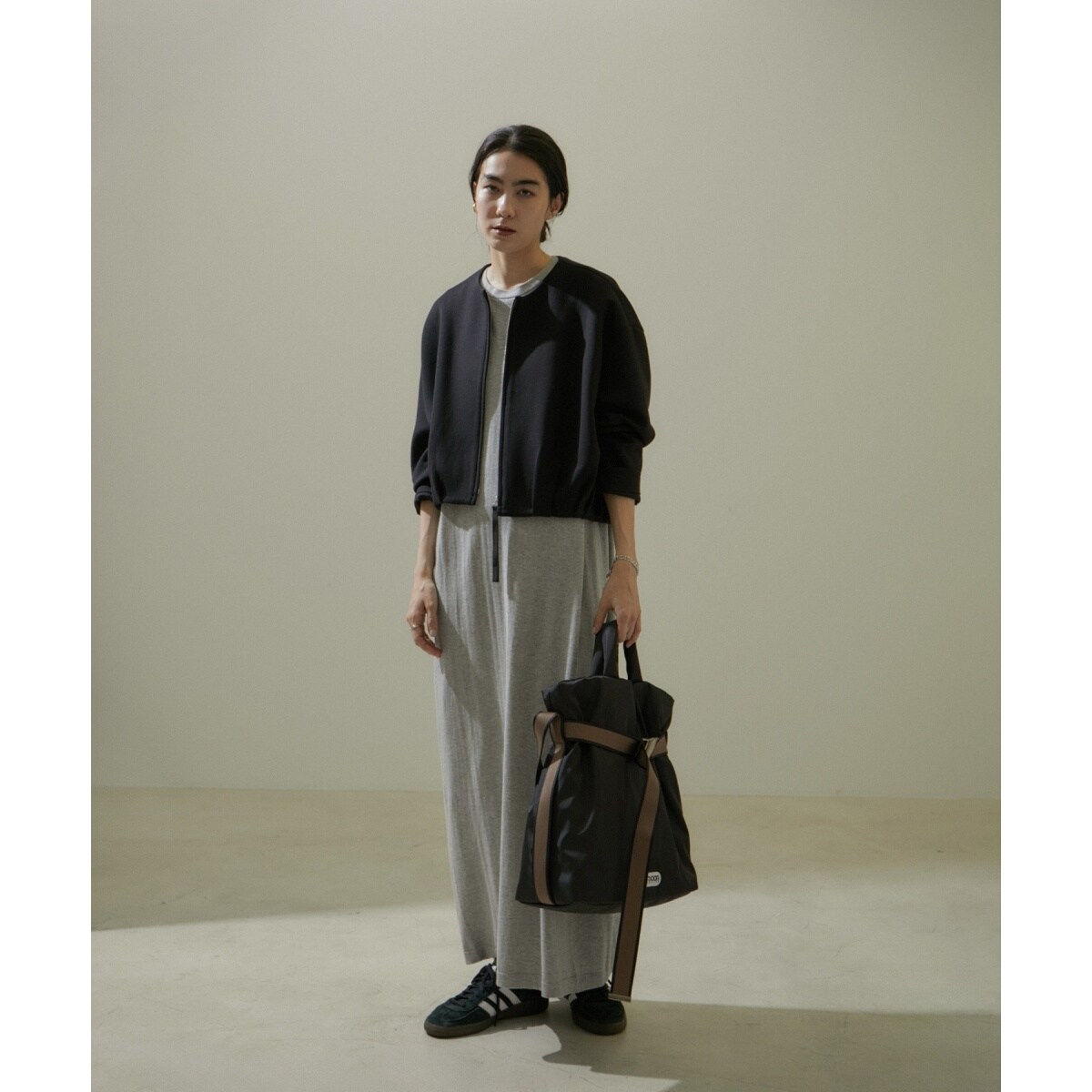 24SS]クロップドコクーンブルゾン【洗える】 | サロン アダム エ ロペ