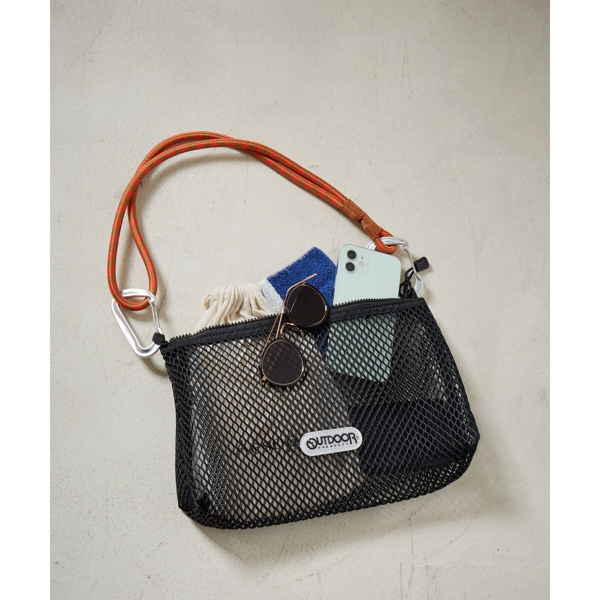 OUTDOOR PRODUCTS for SALON】別注メッシュショルダーバッグ