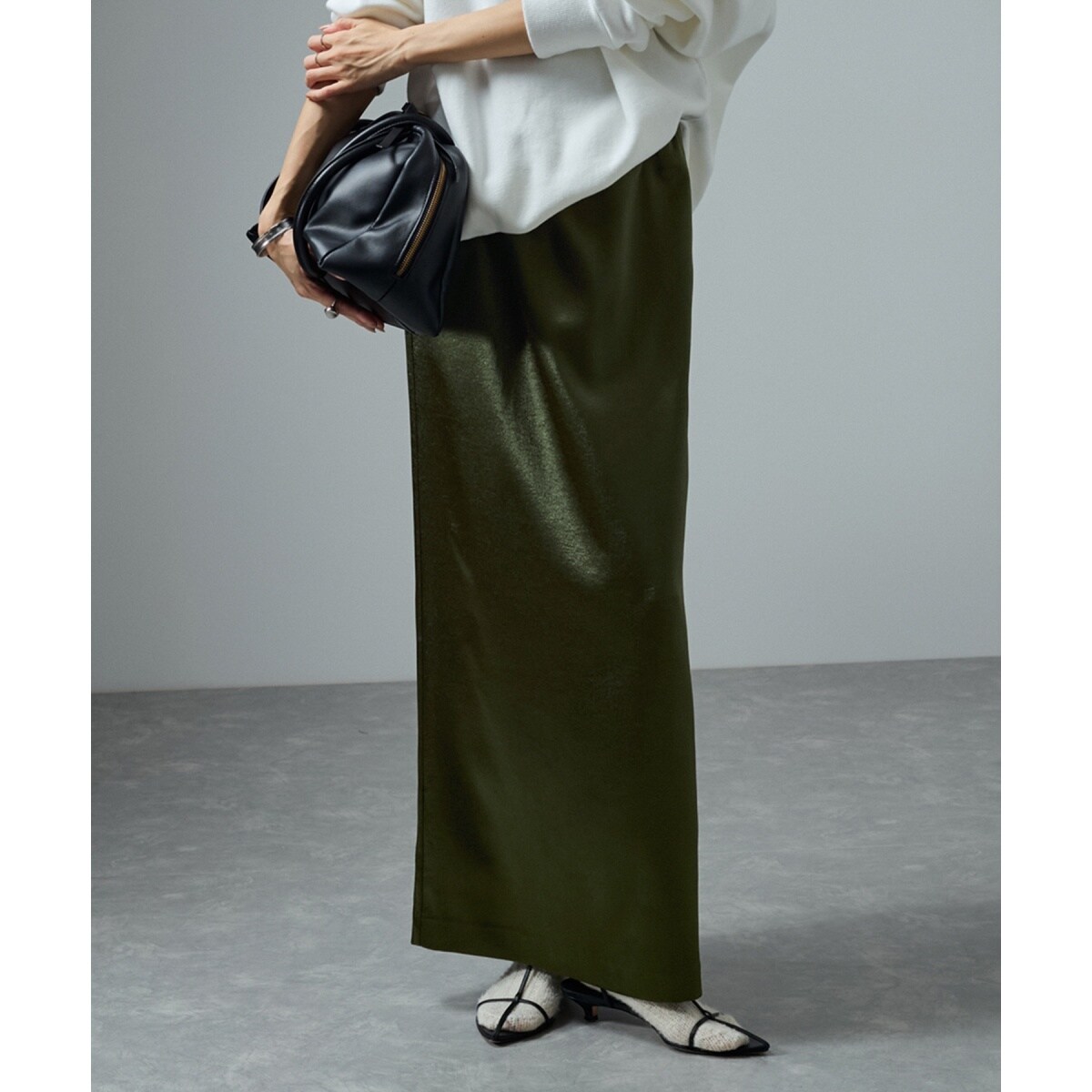 WEB限定】コードレースヘムシアーナロースカート | サロン アダム エ