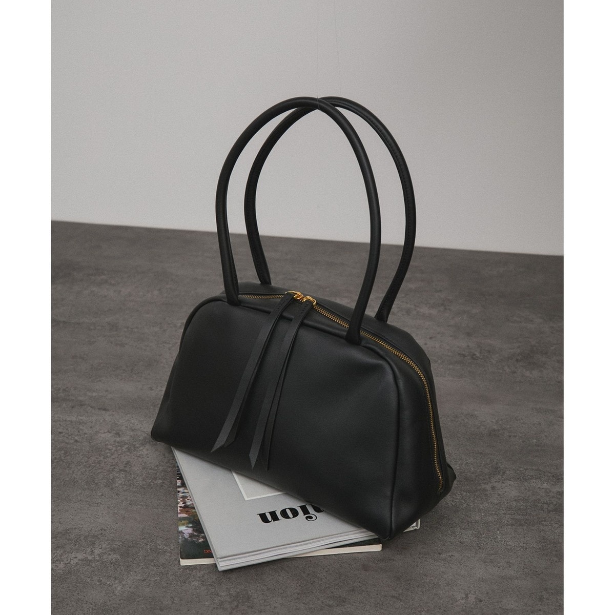 ソフトレザーミドルボストンバッグ 2 | サロン アダム エ ロペ(SALON