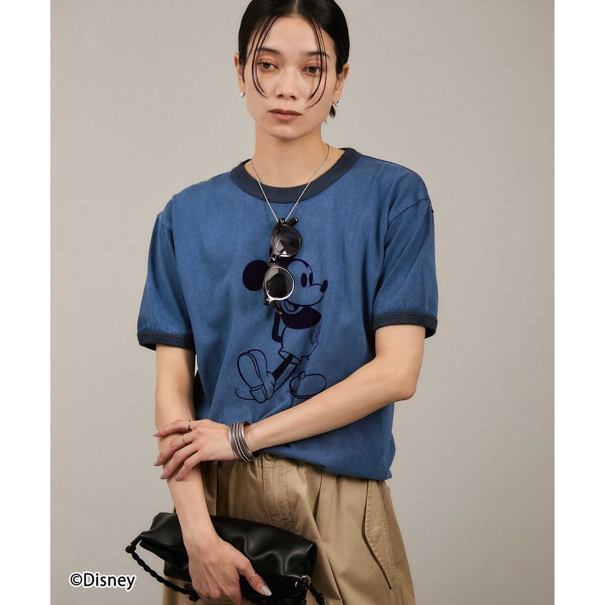 サロンアダムエロペ　シェルスカラップTシャツ シェルスカラップTシャツ | サロン アダム エ ロペ(SALON adam