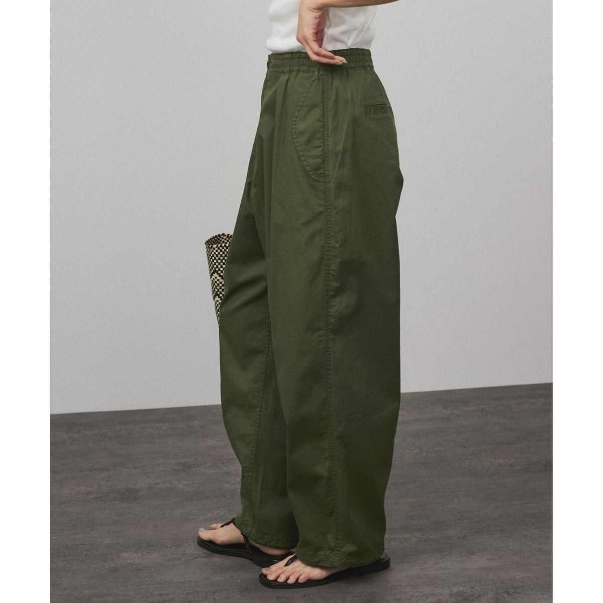 WEB限定】ミリタリータックカーゴパンツ | サロン アダム エ ロペ