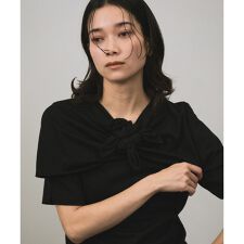 【MAISON EENK（メゾン インク）】Jeong-Ja Knot T-Shirt
