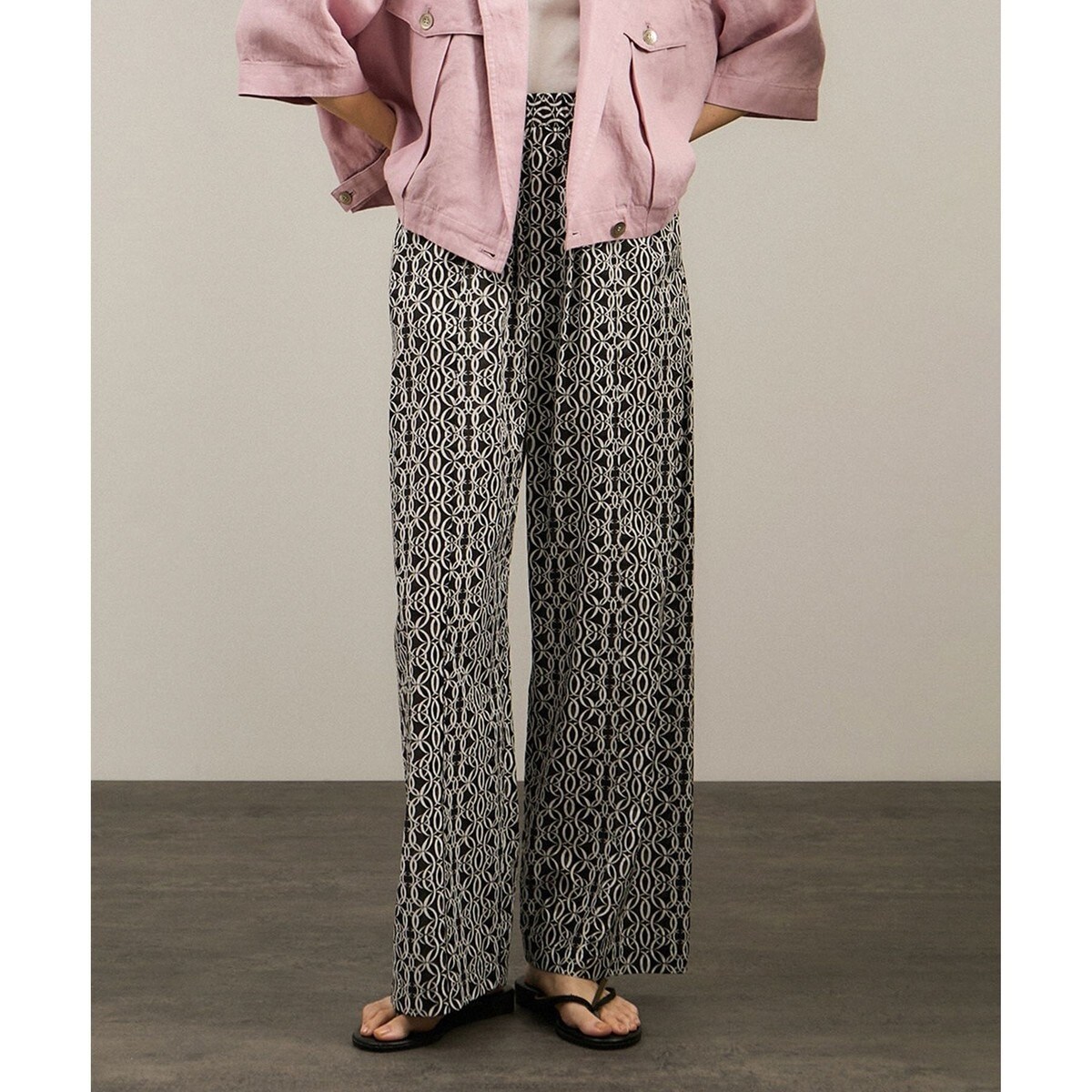 【BASERANGE/ベースレンジ】GALU PANTS スリットイージーパンツ BASERANGE/ベースレンジ】GALU PANTS / スリットイージーパンツ