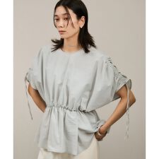 WEB限定】シャーリングスリーブブラウス | サロン アダム エ ロペ 