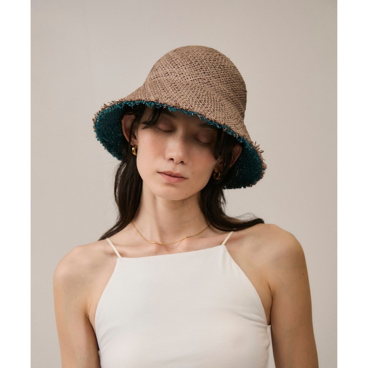 La Maison de Lyllis FONTANA ハット La Maison de Lyllis（メゾンドリリス）の「＜La maison de