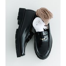 【HARUTA（ハルタ） for SALON】別注ガラスレザーローファー