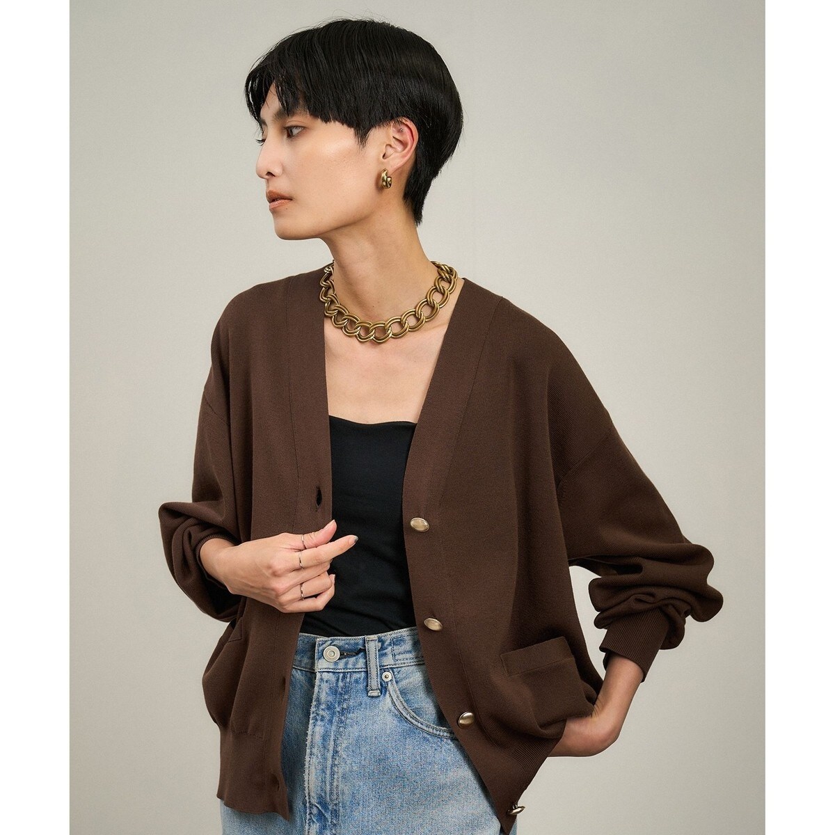 【WEB限定】レースパッチワークボレロ WEB限定】レースパッチワークボレロ | サロン アダム エ ロペ
