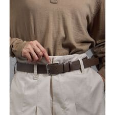 サロン アダム エ ロペ(SALON adam et rope')の【W S（ドゥーブル）】レザースクエアバックルベルト