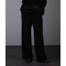 [25AW]GENTLE SILK パンツ【セットアップ対応・洗える】