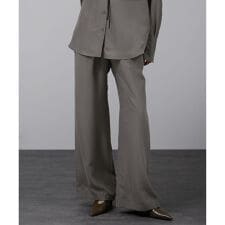 [25AW]GENTLE SILK パンツ【セットアップ対応・洗える】