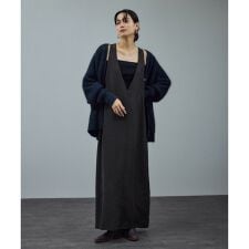 [25AW]GENTLE SILK ジャンパースカート【セットアップ対応・洗える】