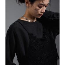 [25AW]GENTLE SILK ロングスリーブプルオーバー【セットアップ対応・洗える】