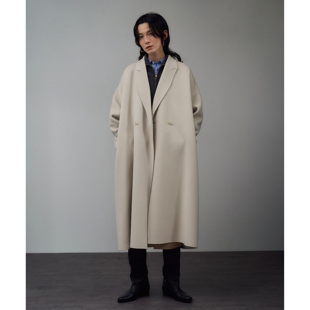 シャルムリバーロングコート | サロン アダム エ ロペ(SALON adam et