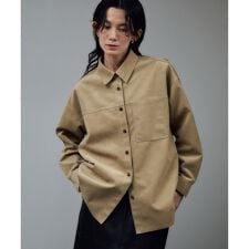 Ultrasuede(R)オーバーシャツ / セットアップ対応