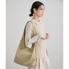 【W S（ドゥーブル）】Ultrasuede(R)ホーボーバッグ